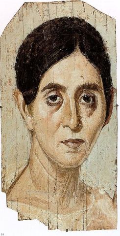 A Woman, er Rubayat, AD 110-120 (Berlin, Altes Museum, 31161.9)